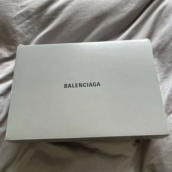 Men Balenciaga Track Sneaker Black/Black Clear size 42 (9) - Picture 12 of 12